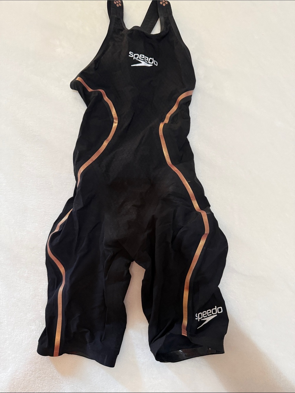 Speedo Fastskin LZR Pure Intent Open Back Kneeskin Swimsuit